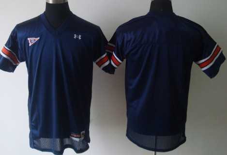 Men%27s Auburn Tigers Customized Navy Blue Jersey->customized ncaa jersey->Custom Jersey